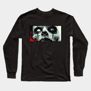 Death looking out close up on the eyes. Long Sleeve T-Shirt